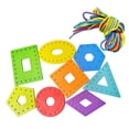 thumbnail image 4 of Tarjetas de cordones de madera, regalos del Día de San Valentín para niños, formas de cordones para jardín de infantes, habilidades motoras finas de, 4 of 9
