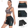 thumbnail image 3 of RELLECIGA Women's Swimwear Bottoms High Waisted Board Shorts Bike Shorts Swim Shorts for Woman, 3 of 11