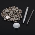 thumbnail image 1 of Perno De Presión De Metal, Botón Lavable, Para Abrigos De Ropa, Jeans, Equipaje, Chaqueta Artesanal De Cuero, Proyectos De Bricolaje, Monederos, Mochilas Mgaxyff Snap Button，Leather Clothes Button ，Jacket Repair， Leather carft Button, 1 of 8