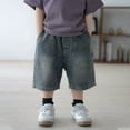 thumbnail image 6 of FYDUU Boys Cargo Shorts Summer Casual Denim Shorts For Kids Stylish Comfortable Outfit Toddler To Youth Adorable Comfort 3-4 Years, 6 of 6