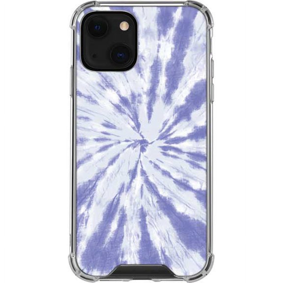Skinit Tie Dye Purple Tie Dye iPhone 14 Plus Clear Case