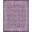 Purple, Pattern 10, variant on ODIKA 8'x10' Washable Area Rug Non-Slip Chair-Friendly Mat Greece Greek Key Meander Stripe Interlocking Bands Border Maze for Dining Room, Large Office, Lounge