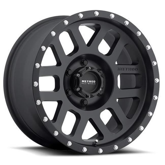 LEVEL 8 Impact Matte Black Wheel with Painted Finish 20 x 9 inches /6x139.7 mm, 9 mm Offset