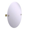 thumbnail image 1 of Miroir Inclinable Ovale Sans Cadre Contemporain de la Collection Montero - MT-91-SBR, 1 of 1