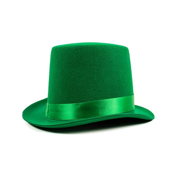 St. Patrick's Day Green Leprechaun Top Hat Costume Accessory