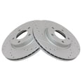 thumbnail image 2 of Geelife Front Ceramic Brake Pad Performance Coated Rotor Kit w/Chemicals, 2 of 9