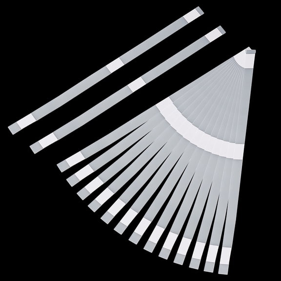 50pcs Hot Melt Binding Adhesive Strips Glue Strips with Mesh Backing Book Repair Tape Book Glue Binding Repair Thermal Binding Glue Strips