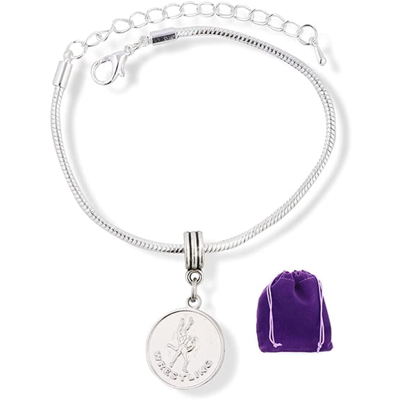 Wrestling Bracelet | Snake Chain Charm Bracelet