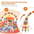 thumbnail image 4 of JoyStone Baby Gym Play Mat, Tummy Time Mat with Music, Lights Piano Activity Gym, Newborn Gift for 0-12 Months, 4 of 8