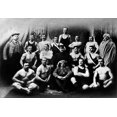 thumbnail image 1 of Group of Russian Wrestlers Fine art canvas print (20" x 30"), 1 of 1
