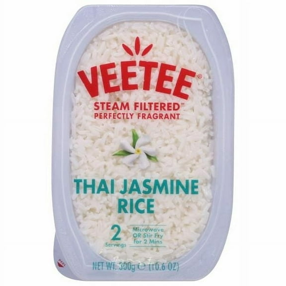 Pack Of 2 Veetee Rice & Easy Thai Jasmine Rice - 10.6 oz (Packaging May Vary)