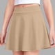 thumbnail image 2 of Odeerbi Niñas Mini Falda Plisada Color Sólido Cintura Elástica Falda Uniforme de La Escuela, 2 of 8