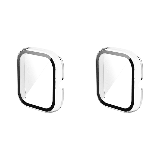Tempe Glass Protector Pantalla para Huami Amazfit GTS 2 Mini (Transparente) Rojo Blanco