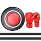 thumbnail image 4 of Almohadilla de boxeo de pared, equipo de fitness, almohadilla de boxeo para practicar taekwondo y karate. Guantes rojos para adultos, 4 of 9