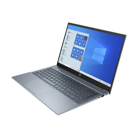 HP Pavilion Laptop 15-eg0073cl - Intel Core i7 1165G7 / 2.8 GHz - Win 10 Home 64-bit Plus - Iris Xe Graphics - 16 GB RAM - 512 GB SSD NVMe - 15.6" IPS touchscreen 1920 x 1080 (Full HD) - Wi-Fi 6 - cloud blue (base and keyboard frame), fog blue aluminum (cover) - kbd: US
