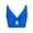 Dark Blue, variant on Women's Bikini Top Fashion Hollow Out Solid Color with Removable Bra Pads No Underwire for Mix and Match Beach Wear,Black,L