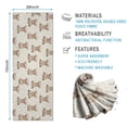 thumbnail image 2 of Beige Highland Cow Pattern Hot Yoga Mat Towel Non Slip for Hot Yoga - Quick-Drying Yoga Mat Cover with 4 Corner Pockets with Travel Bag - Hot Yoga Towel Non Slip 74"x26", 2 of 6