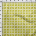 thumbnail image 4 of oneOone Cotton Poplin Lime Green Fabric Running Stitch Craft Projects Decor Fabric Printed By The Yard 56 Inch Wide, 4 of 4