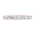 thumbnail image 3 of 1 Carat Diamond Wedding Band Ring in 14K Rose Gold (Ring Size 5.75) (SI1-SI2 Clarity), 3 of 4