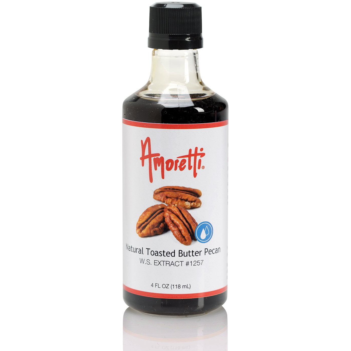 Amoretti Toasted Butter Pecan Extract W.S. 2 fl oz