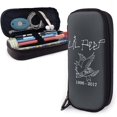 thumbnail image 1 of Lil Peep Leather Pencil case Pencil case Stationery Bag Office Portable Storage Box Cosmetic Box Folder, 1 of 5