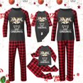 thumbnail image 3 of 2023 Pyjamas de Noël Assortis pour la Famille, Pyjamas en Velours pour Hommes, 3 of 4