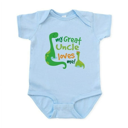 

CafePress - My Great Uncle Loves Me Infant Bodysuit - Baby Light Bodysuit Size Newborn - 24 Months