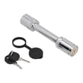 thumbnail image 2 of Lock Barbell-Style Hitch Pin Anti-Theft Tow Receiver Locking Coupler with 2 Keys for Trailer Yachts, 2 of 7