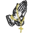 thumbnail image 4 of Praying Hands Rosary Dad Hat Baseball Cap Polo Style Adjustable, 4 of 4