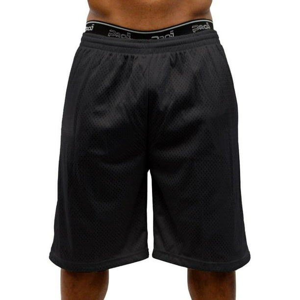 Pro 5 - Pro 5 Mens Plain Mesh Shorts,Black,3XL - Walmart.com - Walmart.com