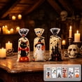 thumbnail image 7 of Sahpxhe 100-Pack Halloween Cellophane Candy Bags with Silk Ribbon,Pumpkin Ghost Spooky Design Treat Bags,Small Plastic Gift Wrap for Party Favors,4.92x10.83in Multicolor-A, 7 of 7