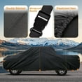 thumbnail image 3 of Kayme 6 Layers Waterproof Heavy Duty Outdoor Truck Cover, Custom Fit Dodge Ram 1500(1994-2008) Club/Extended/Quad Cab Short Bed, Black, 3 of 5