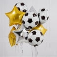 thumbnail image 3 of Golden Trophy-Globos de aluminio de estrella de fútbol para niño y hombre, decoración de fiesta de cumpleaños, juegos deportivos, Globos de aire, suministros para Baby Shower, 18 pulgadas, 3 of 4