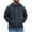 Gray, variant on Mens Zip Up Fleece Hoodies Heavyweight Athletic Full Zip Hooded Sweatshirt with Thermal Lining and Pockets