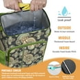 thumbnail image 2 of Vintage Floral Paisley Insulated Backpack Cooler, Leak-Proof, Waterproof, High-Performance Insulation, Perfect for Outdoor Activities and Travel, 2 of 6