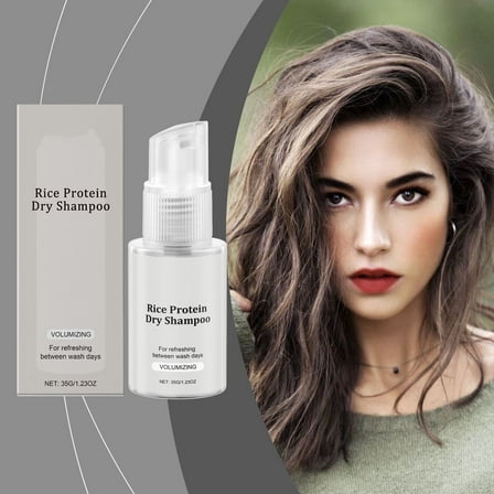 HYLLai No-Wash Dry Shampoo Spray, Oil Absorbing, Refreshing & Volumizing for All Hair Types, 35ml