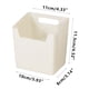 thumbnail image 3 of Organizador de cajas de almacenamiento para baño montado en la pared | Soporte para toallas de algodón y dispensador secundario de toallitas | Cubo de estantería multifuncional | Recipiente de paño, 3 of 5