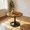 Walnut, variant on Homy Casa 24-Inch Round Dining Table, Walnut Tulip Pedestal Kitchen Table for Small Spaces