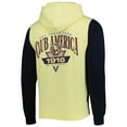 thumbnail image 4 of Men's Yellow Club America Retro Raglan Pullover Hoodie, 4 of 4