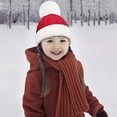 thumbnail image 3 of Yoyauz Christmas Santa Hat for Toddler Baby Soft Warm Baby Beanie Knit Hat, 3 of 7
