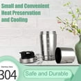 thumbnail image 4 of Protein Shaker Bottle, Mixes Shaker Cup Spiral Mouth Double Section with Scale for Outdoor, 4 of 8