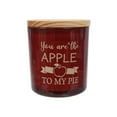 thumbnail image 1 of 5.5oz Apple & Cinnamon Stick Scented Jar Candle, 1 of 4