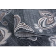 thumbnail image 2 of Tayse Madison Area Rug MDN3541 Transitional Dark Gray Petals Leaves 5' x 7' Rectangle, 2 of 2