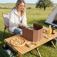 thumbnail image 4 of Klonfd Pare-Vent pour Réchaud de Camping, Pare-Vent Portable pour Cuisson Extérieure, pour Sac à Dos, Randonnée, Pique-Nique, 4 of 5