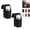 Black * 2, variant on Leather Car Door Cup Holder, Wide Mouth Window Organizer Car Door Storage Pocket, Anti-Sag Hanging Car Window Water Bottle Holder, Universal Hanging Pouch for Drinks Phone Storage
