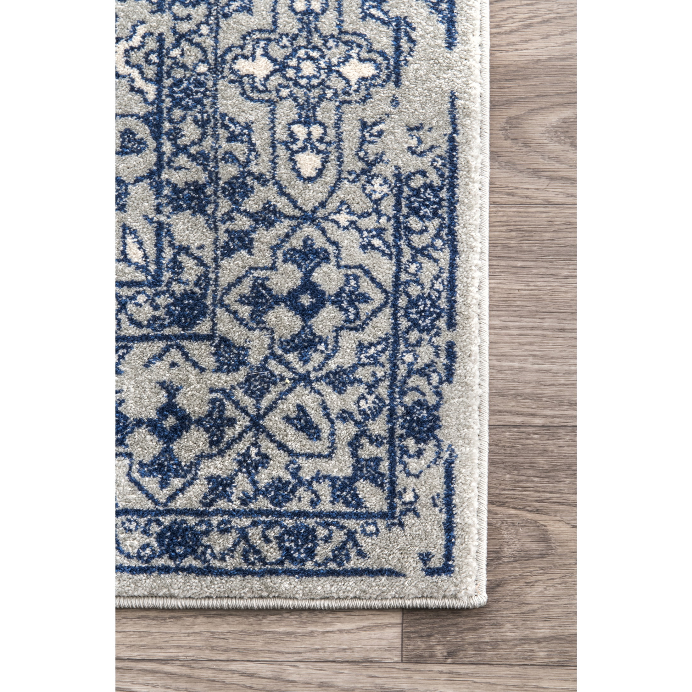 nuLOOM Odell Faded Vintage Area Rug, 12' x 15', Odell Blue