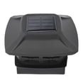 thumbnail image 2 of Faro solar Sincero para poste 2 modos de Color impermeable LED Negro, 2 of 10