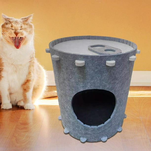 Casa para Gatos, Acogedora Casa para Gatos, Cama para Gatos, Cueva para Gatos Domésticos, para