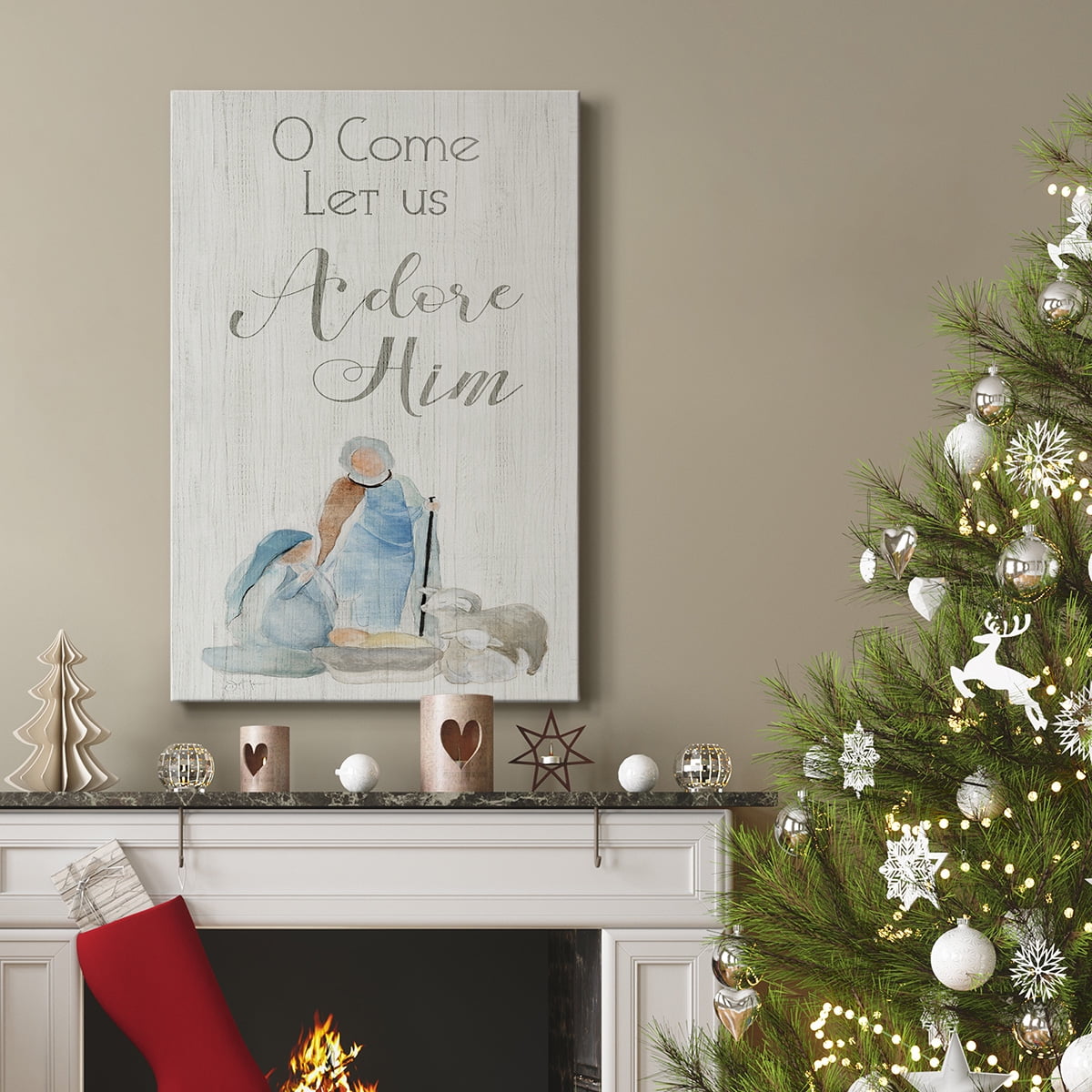 Adore Him- Gallery Wrapped Canvas