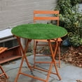 thumbnail image 4 of Phenofice Artificial Turf Grass Table Mat Decoration Round Greenery for Friends 1Set, 4 of 8